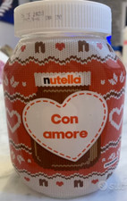 NUTELLA con amore VASETTO BARATTOLO VUOTO gadget edizione limitata ferrero 1 kg