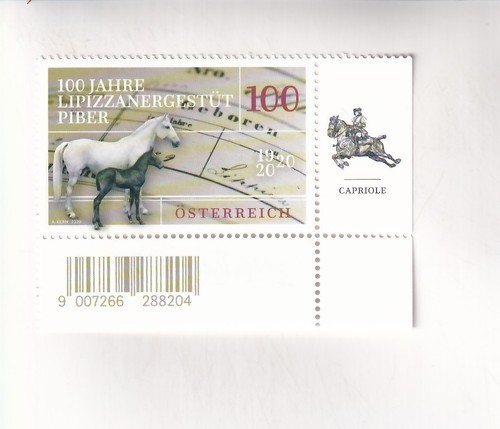 Francobollo austria cavalli - austria,