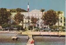 Cartolina menton hotel - -, des