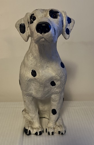 Scultura cane seduta ceramica