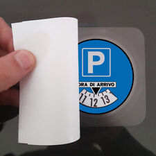Disco Orario Adesivo Gadget Auto Parcheggio