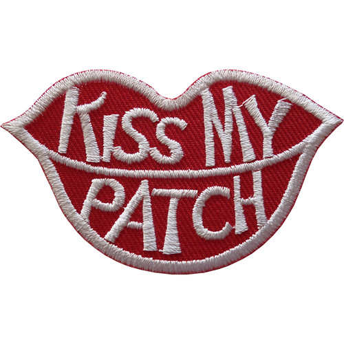 Kiss patch iron sew - sew, t