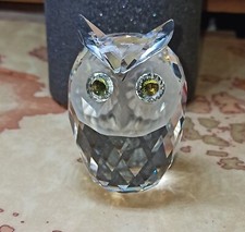 SWAROVSKI 010022 - Gufo Grande / Owl Large - Vintage Anni 2000