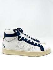 P448 Sneakers alte uomo Taylor bianco/marino 12 US/45 EU $345