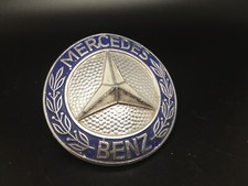 MERCEDES 48MM LOGO SCUDO STELLA BADGE EMBLEMA FREGIO STEMMA SCRITTA TARGHETTA