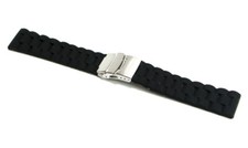 Cinturino silicone nero per