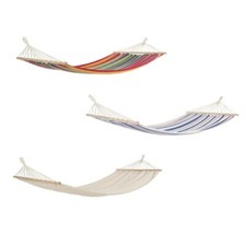 Amaca Da Giardino 200x100 Cm In Tessuto Con Asta In Legno Livia Bizzotto 