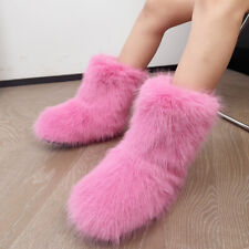 Winter Women Faux Fur Boots