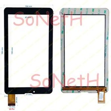 VETRO TOUCH SCREEN MAJESTIC TAB-276 TAB-385 AUDIOLA TAB-0276 MIIA MT-743G NERO