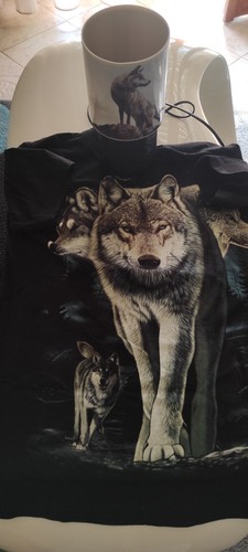 Set lupo shirt rock - t, eagle