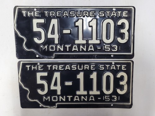 Coppia targhetta targa - coppia, montana