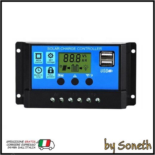 Regolatore carica pwm per - di,