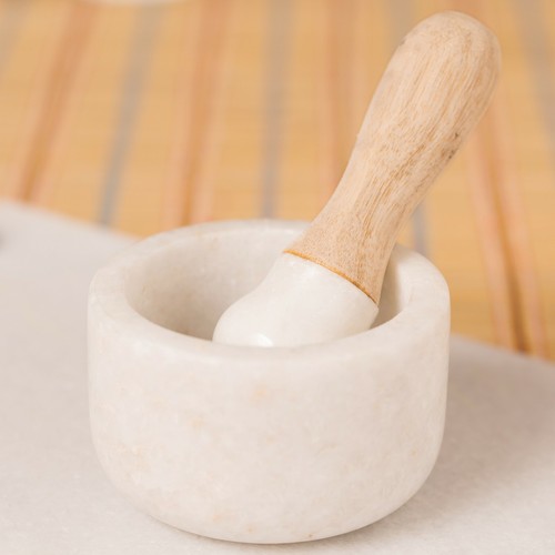 Set mortaio pestello in - ,
