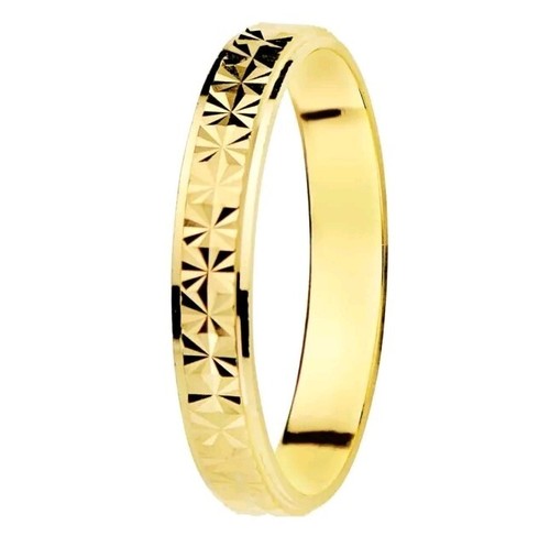 Anello oro 18k 750 mls - anello,