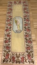 ANTICO TAPPETO TENDA ARAZZO PUNTO CROCE U700003