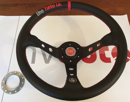Volante sportivo pelle fiat - in,
