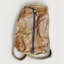 Zaino in pelle vintage anni 50