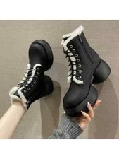 Stivali Scarpe Anfibi Lacci