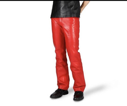Pantalone uomo moto pelle - uomo,