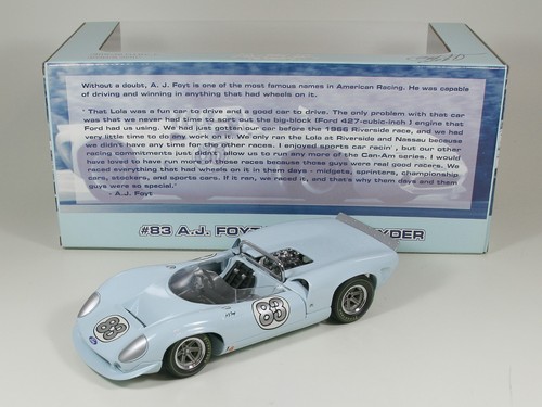 Lola t70 spyder j foyt - #83, a.j.