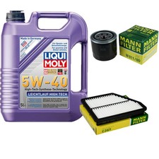 KIT TAGLIANDO FILTRO OLIO LIQUIDO MOLY 5L 5W-40 per Hyundai Matrix FC 1.6 1.8