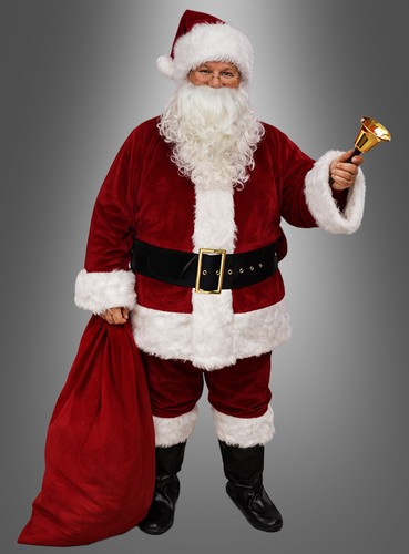 Costume babbo natale peluche - costume,
