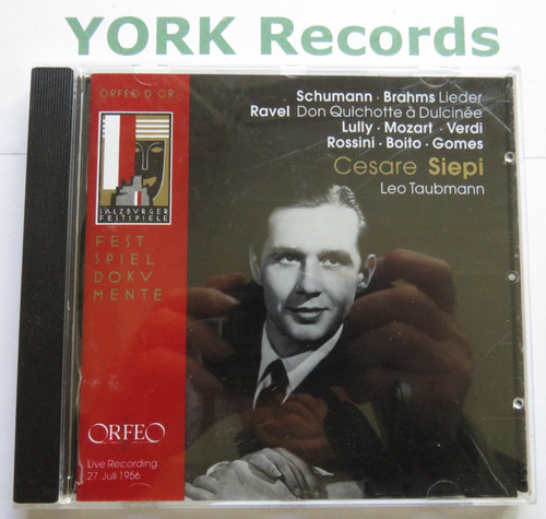 Cesare siepi liederabend - -,