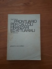 Prontuario per calcoli - prontuario,