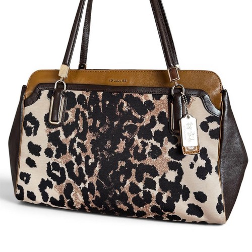 Borsa tote y2k coach leopardo - borsa,