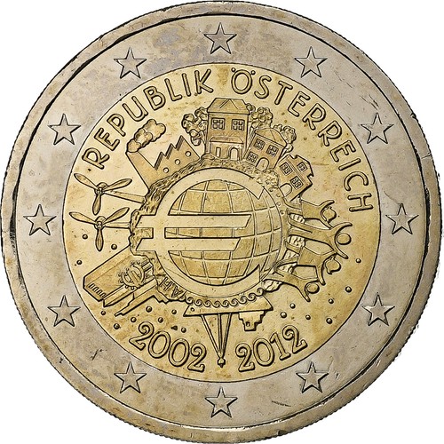 132193 austria 2 euro - austria,,