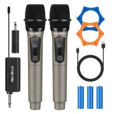 Wireless Microphones,Dual