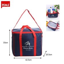Borsa Termica 42x33x25Cm Frigo Borsetta Porta Alimenti Pranzo Spiaggia Mare hmj