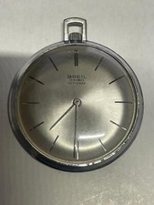 Orologio Breil Meccanico carica Manuale Da Taschino 17 rubis antichoc