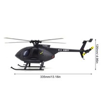 Elicottero telecomandato 2.4G 4CH UAV 1:28 altezza fissa lama singola PBNI