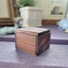 Scatolina Legno Con Coperchio