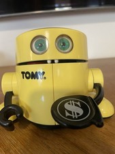 TOMY MR MONEY SALVADANAIO VINTAGE MONEY BANK ROBOT 1987