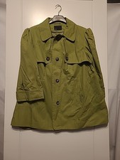 Giacca verde elegante svasata manica 3/4 taglia 20 F&F