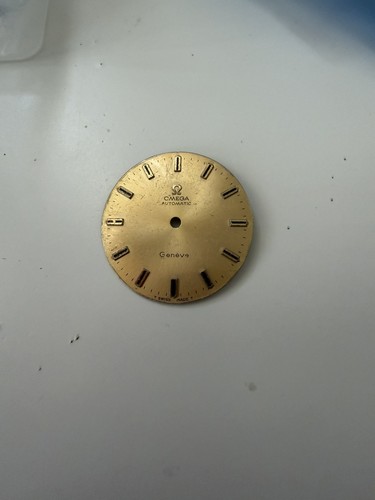 Omega geneve gold dial 5mm - omega,