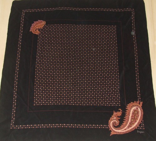 Silk vintage women foulard - silk, women's