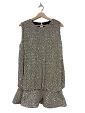 ZARA Abito con paillettes