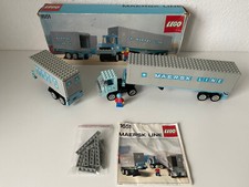 LEGO MAERSK LINE CONTAINER TRUCK (1651) - 100% COMPLETO + SCATOLA + ISTRUZIONI