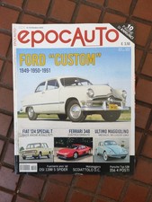 Rivista Epocauto 10 2023 Ford Custom Fiat 124 Ferrari 348 Osi Maggiolino Porsche