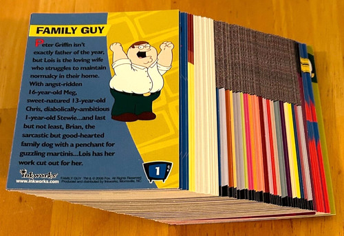 Cards family guy stagione - cards*,