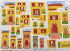 CARTA DI RISO PER DECOUPAGE- TODO -RICE PAPER- CM 50X70 e  35X50-vari soggetti