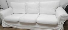 Divano 3 Posti IKEA EKTORP BIANCO + POLTRONA IKEA ( DIVANO 150 EURO,POLTRONA 100