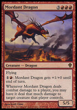 MTG MORDANT DRAGON EXC - DRAGO CAUSTICO - WWK - MAGIC