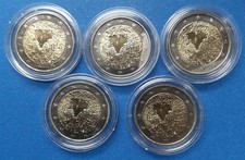 FINLANDIA 2008  5X2 EURO IN CAPSULE- DICHIARAZ DIRITTI DELL'UOMO - LEGGI