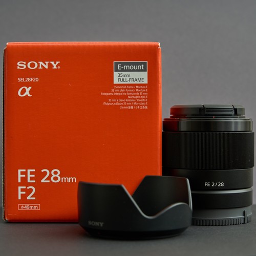 Sony 28mm 2 sel28f20 - f/2,
