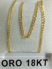 Collana in oro giallo 750 18