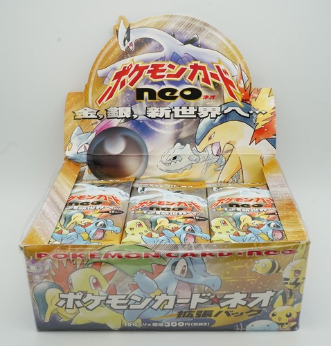 Neo genesis japanese booster - japanese,